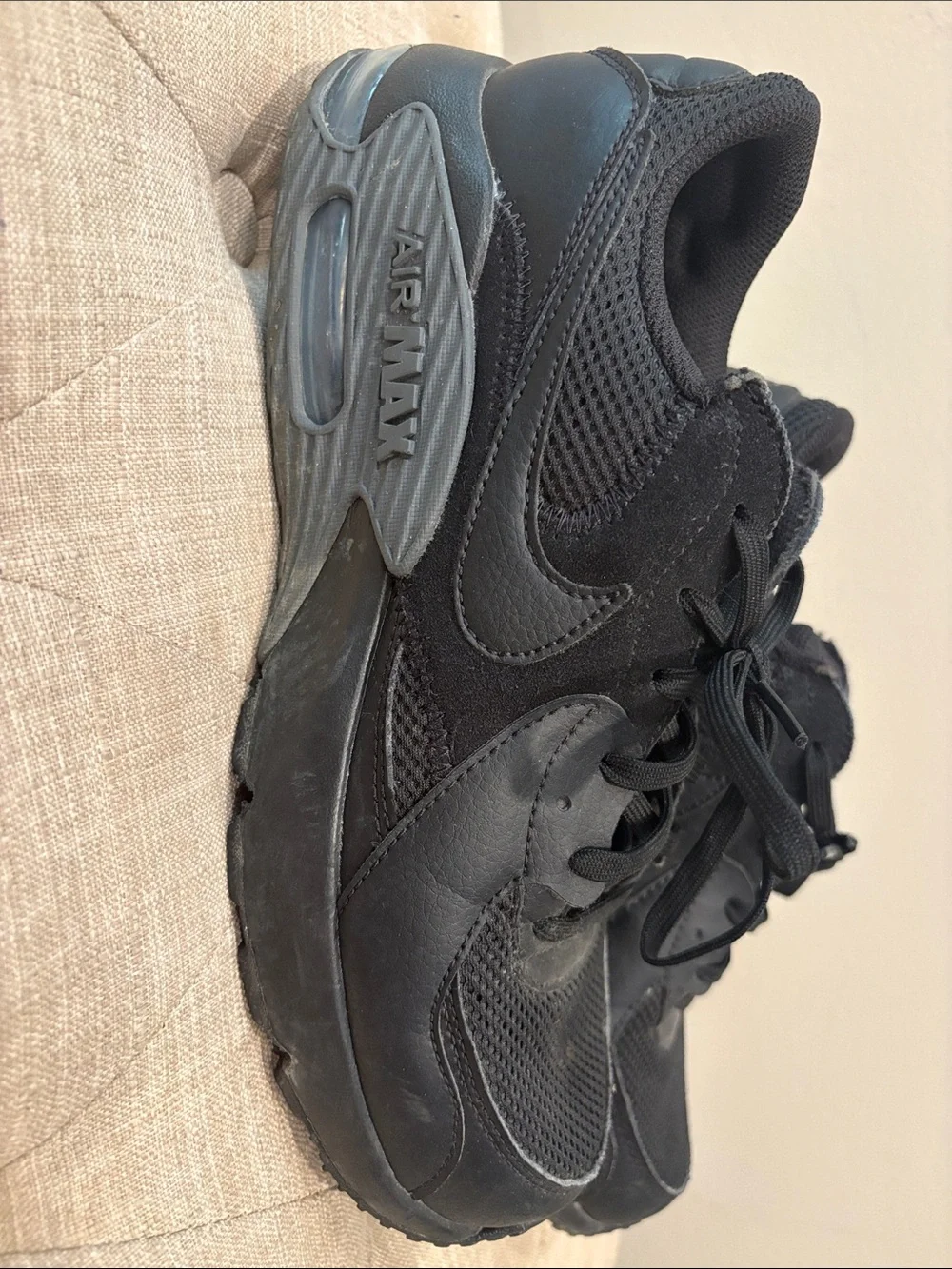Nike Black Air Max Low-Top Sneakers